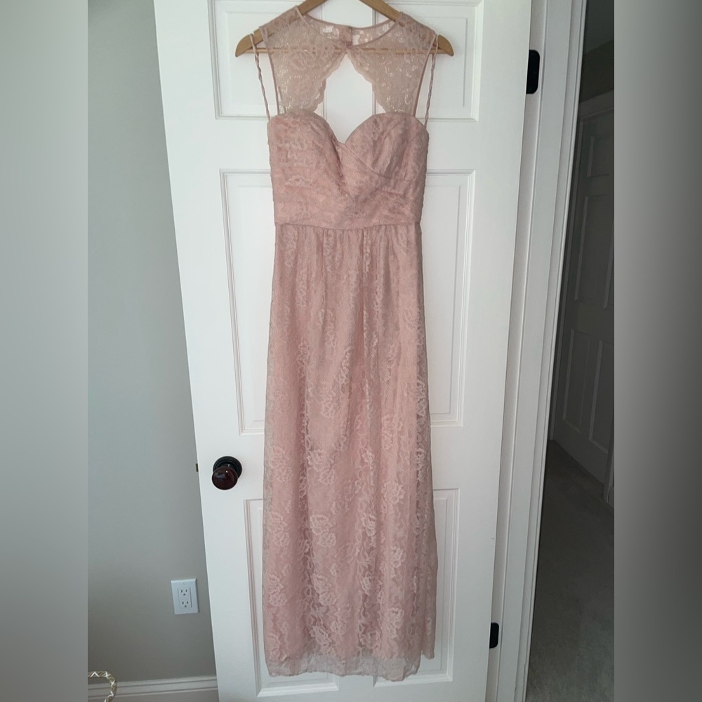 Amsale Light Pink Dress